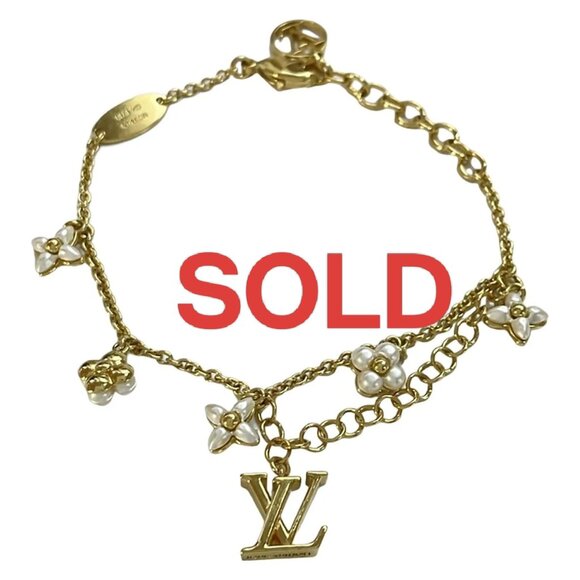 LOUIS VUITTON Bracelet LV Flora Gram Gold Others - Bracelet 598-071825 - Picture 1 of 4